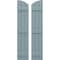 Ekena Millwork Americraft 3-Board (3 Batten) Wood Joined Board-n-Batten Shutters w/Ellipt Top, ARW401BE311X77SBH, PR ARW401BE311X77SBH - alternate 1